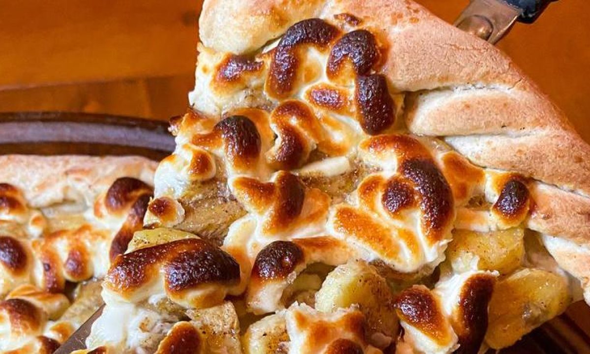 Pizza banana